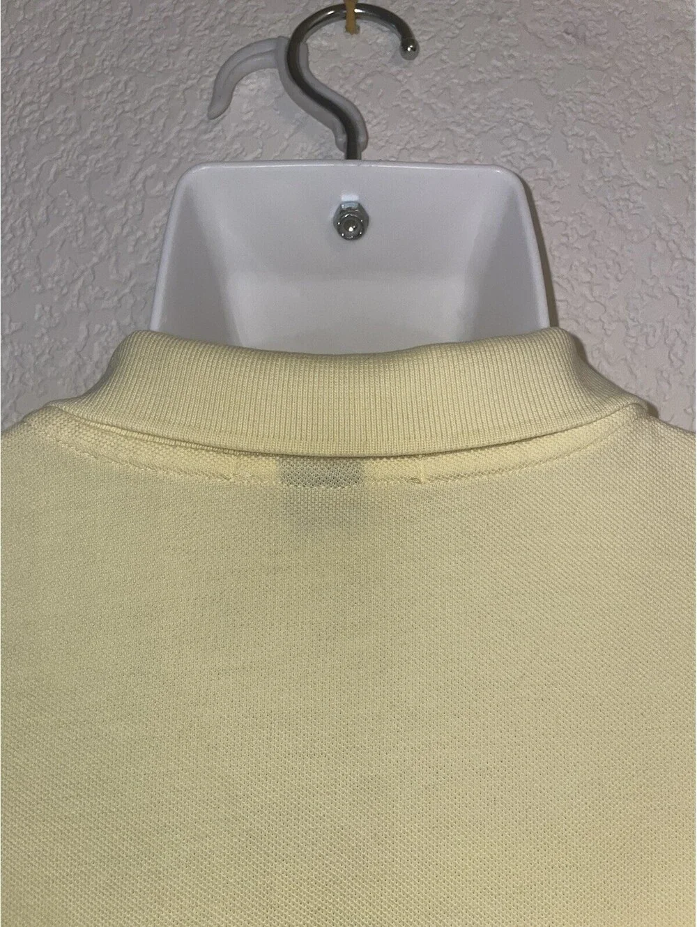 Polo by Ralph Lauren Men’s XL Yellow Knit Short Sleeve Polo Shirt Black Pony